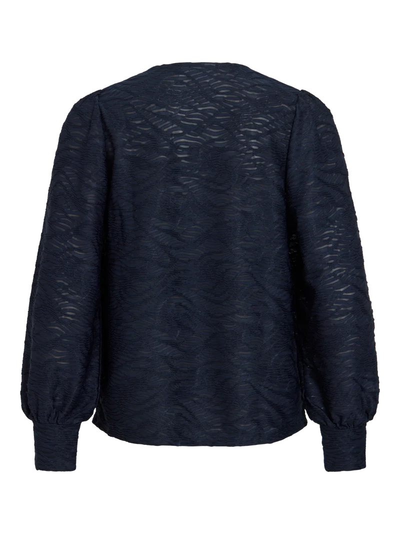 VIFINA L/S O-NECK TOP