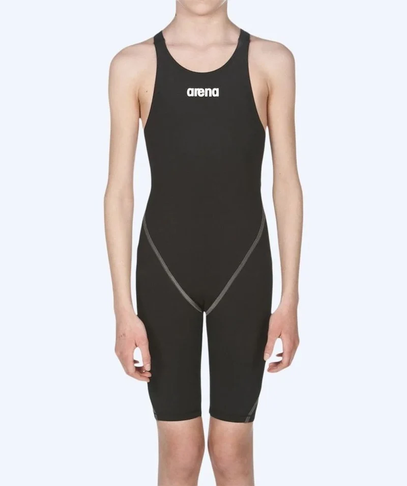 Arena Wettkampf Badeanzug für Mädchen - Powerskin ST 2.0 - Schwarz