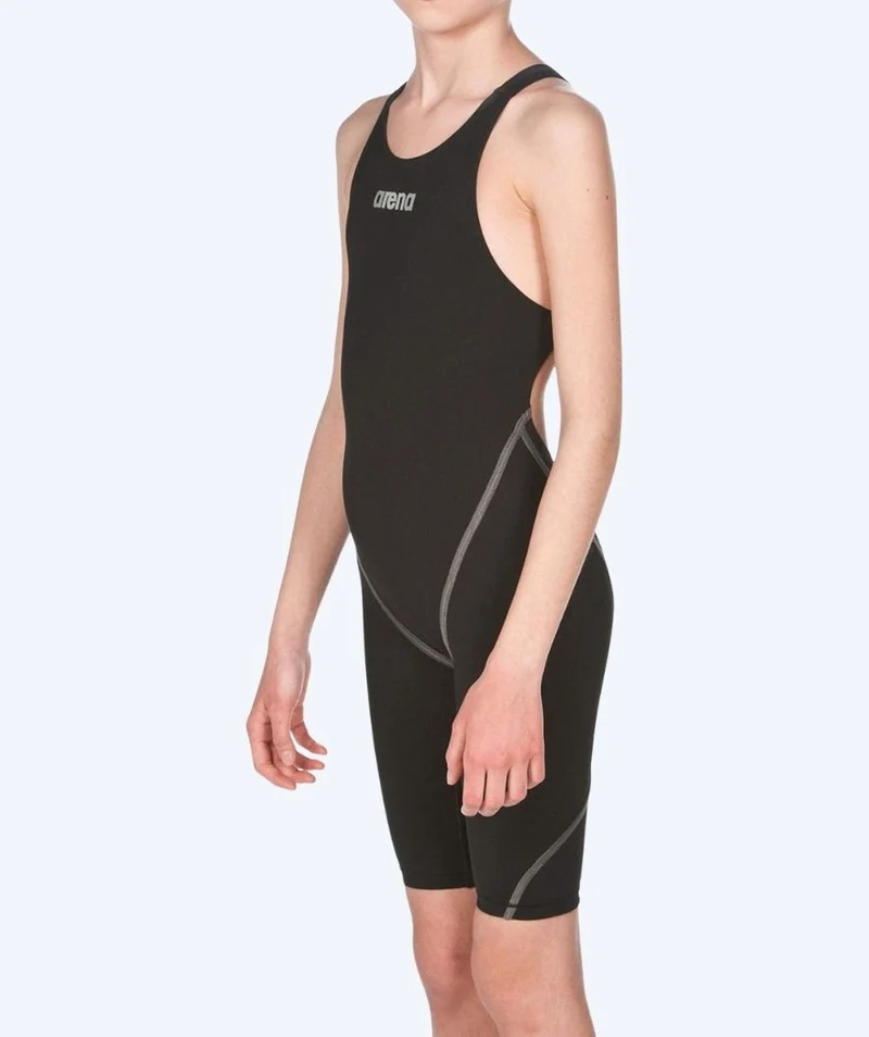 Arena Wettkampf Badeanzug für Mädchen - Powerskin ST 2.0 - Schwarz