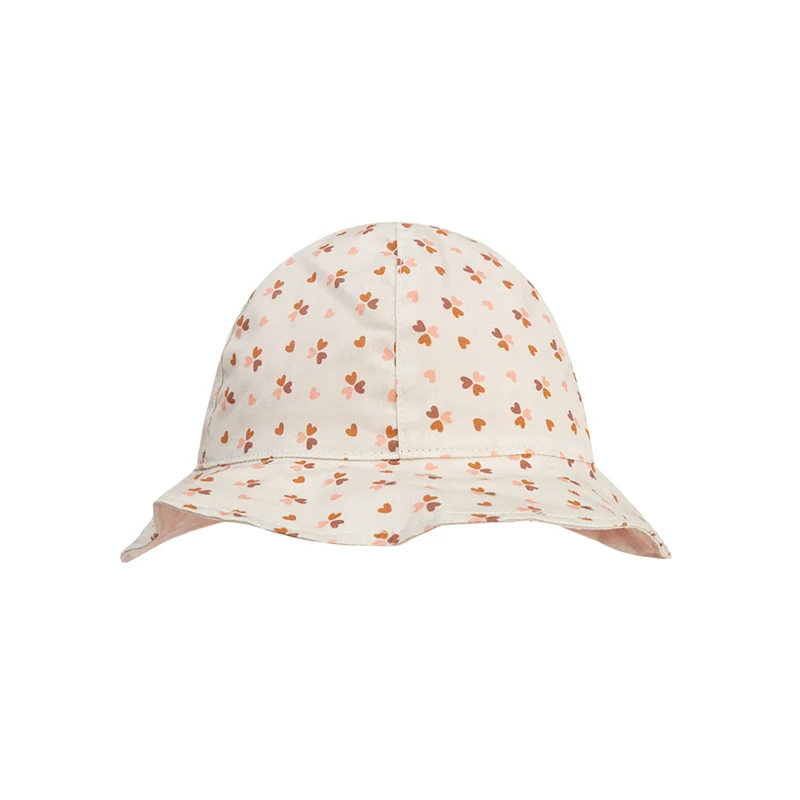 Beach Hat - Beige - Cozy Hearts