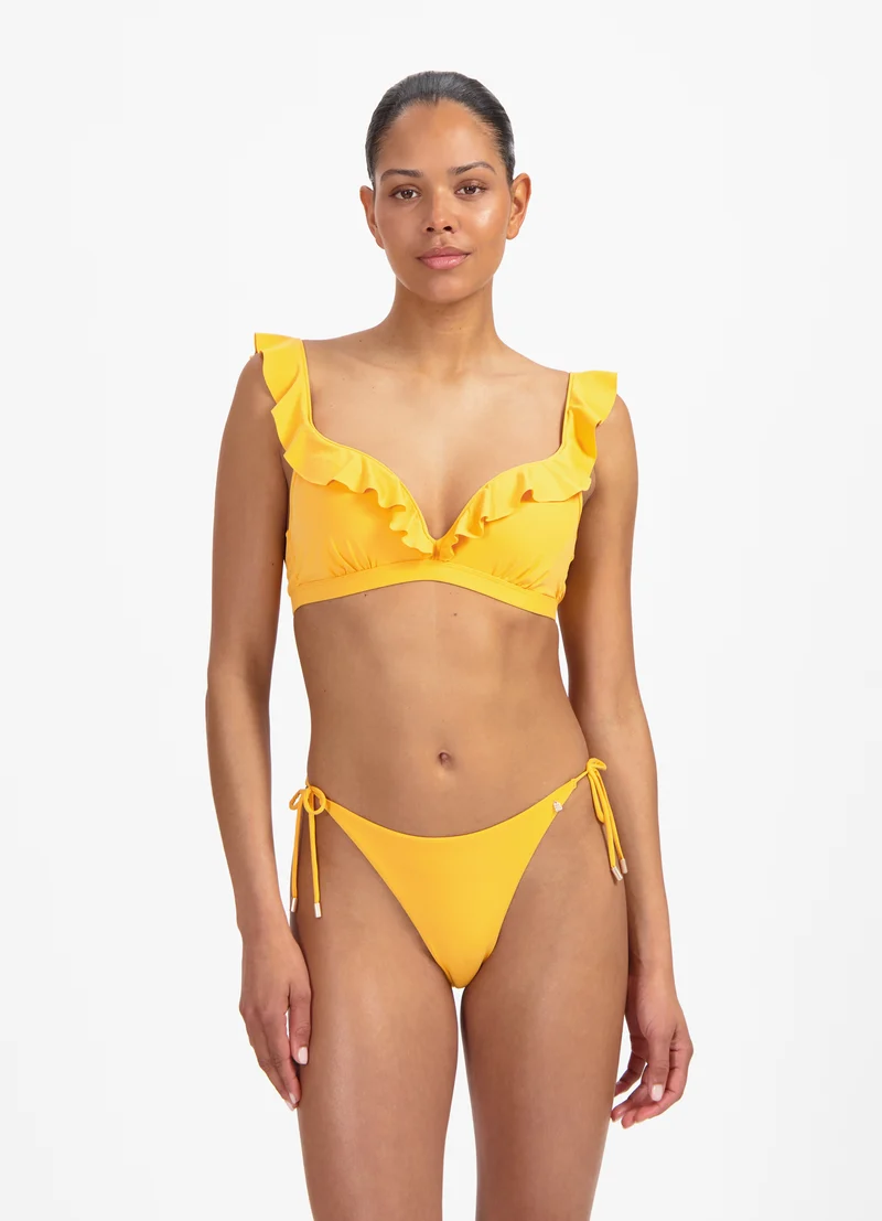 Mango ruffle bikinitop