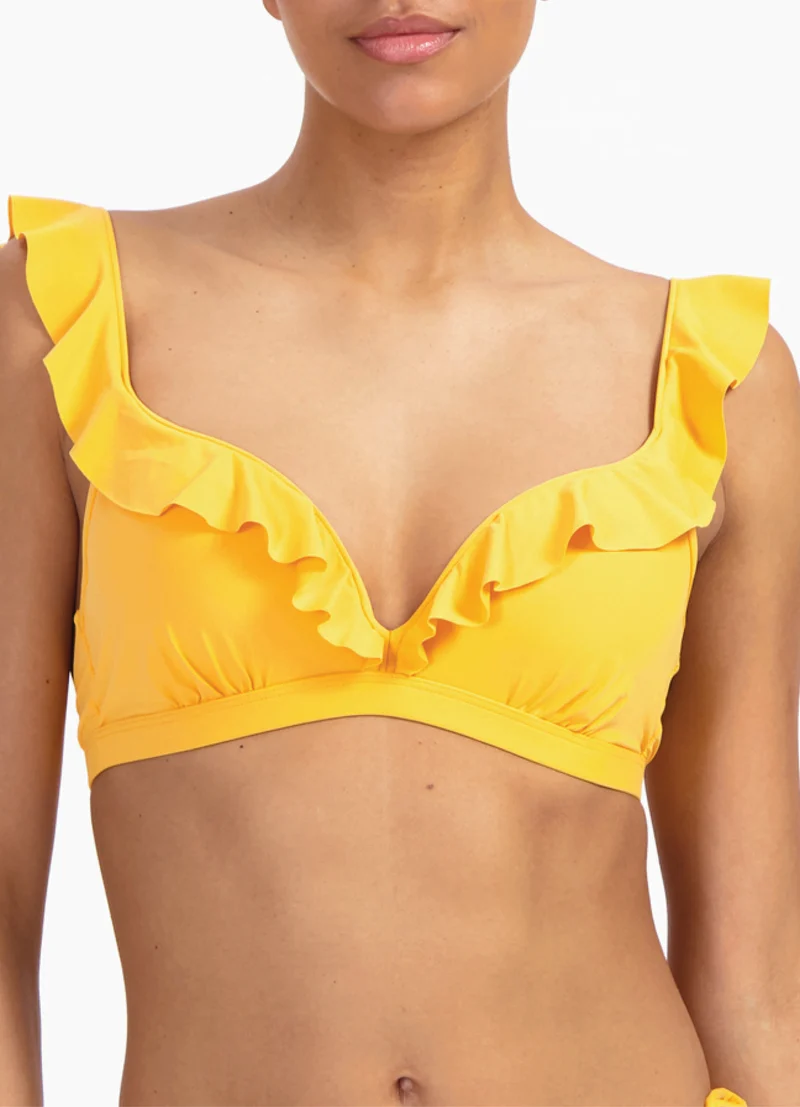 Mango ruffle bikinitop