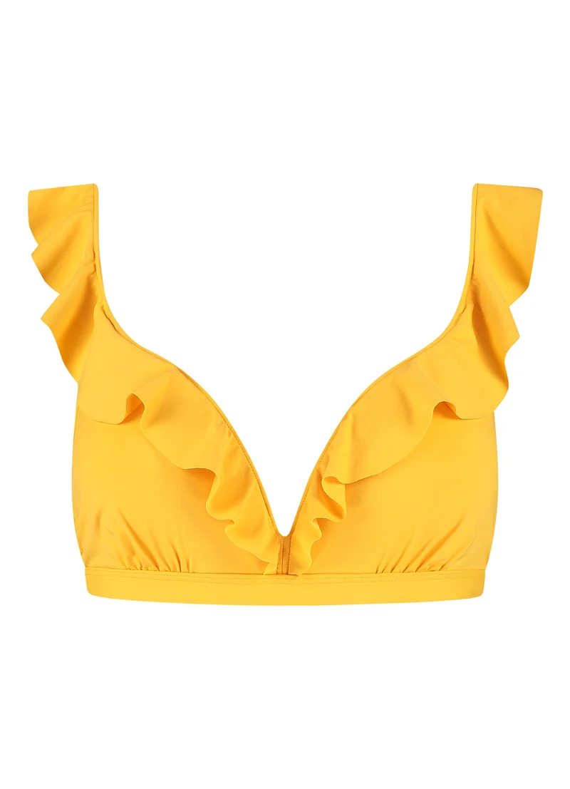 Mango ruffle bikinitop