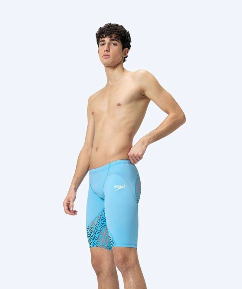 Speedo Wettkampf Badehose für Herren - LZR Ignite - Blau/Orange
