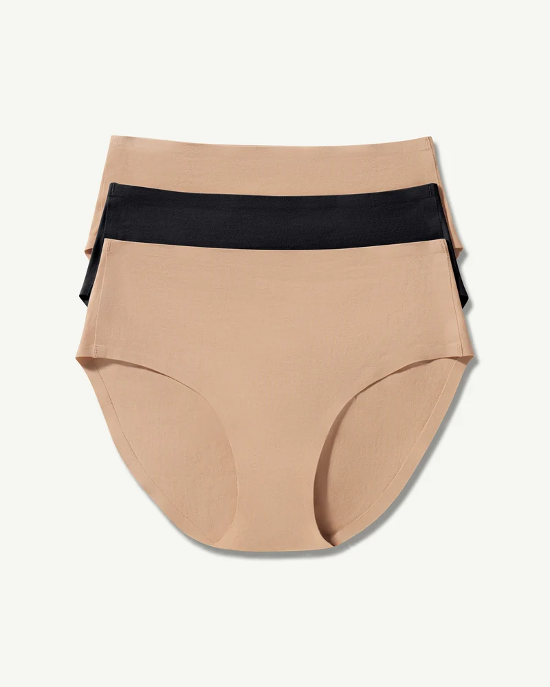 SoftForm Cotton High-Rise Brief 3-Pack