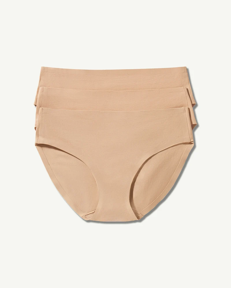 SoftForm Cotton Mid-Rise Brief 3-Pack