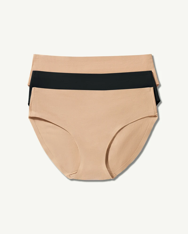 SoftForm Cotton Mid-Rise Brief 3-Pack