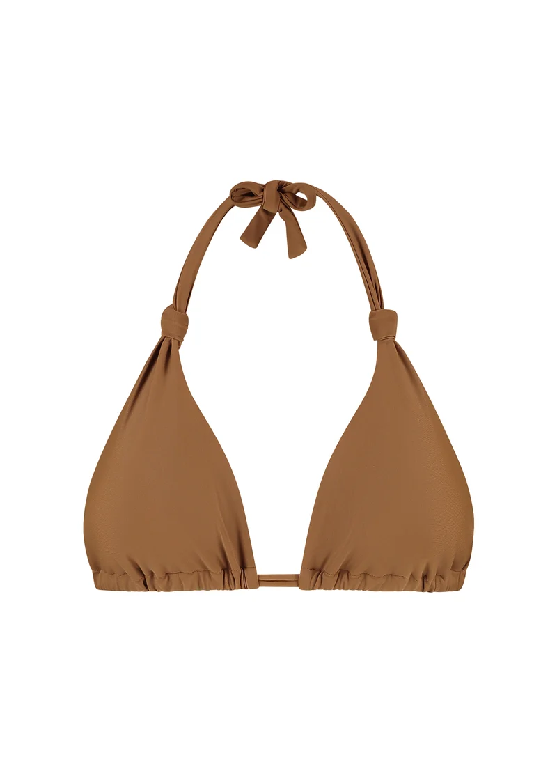 Copper triangel bikinitop