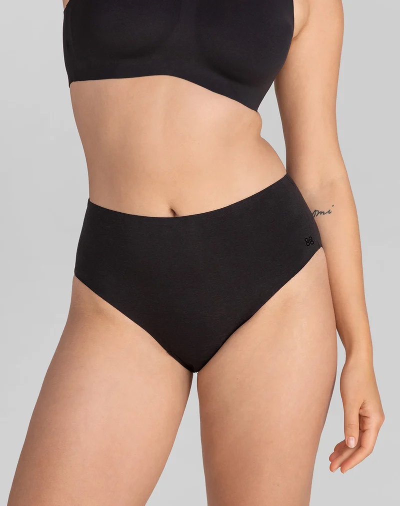 SoftForm Cotton High-Rise Brief