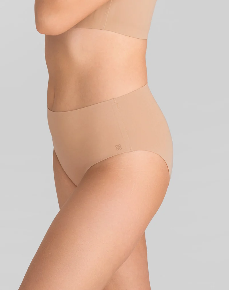 SoftForm Cotton High-Rise Brief