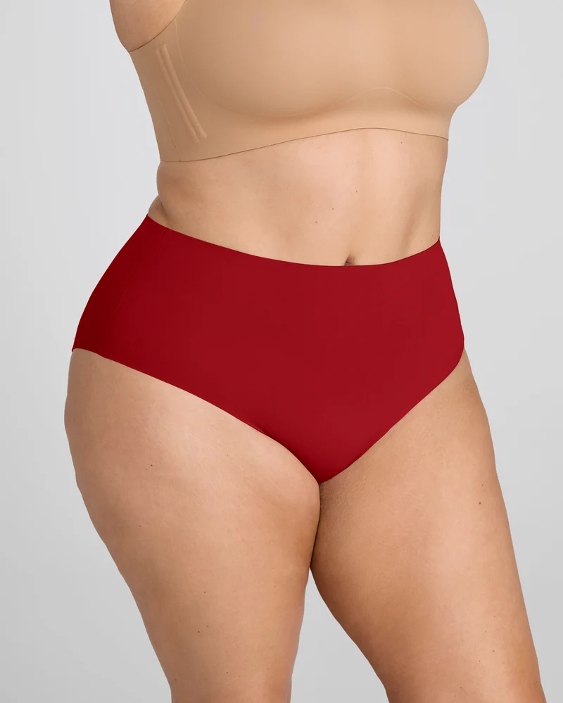 SoftForm Cotton High-Rise Brief