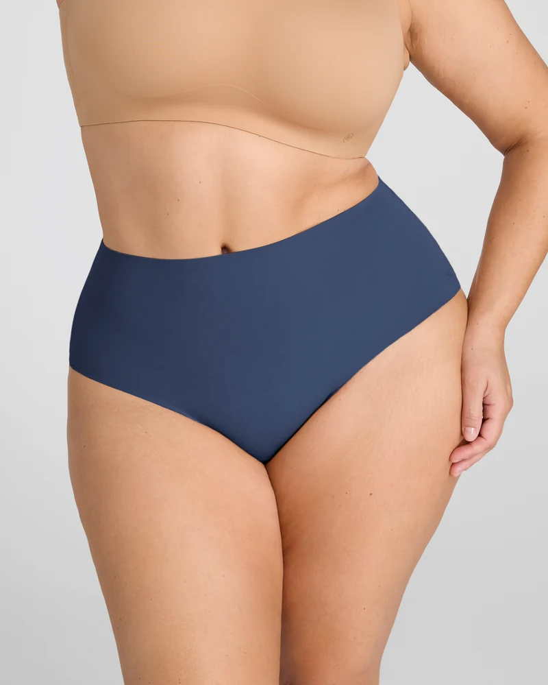 SoftForm Cotton High-Rise Brief