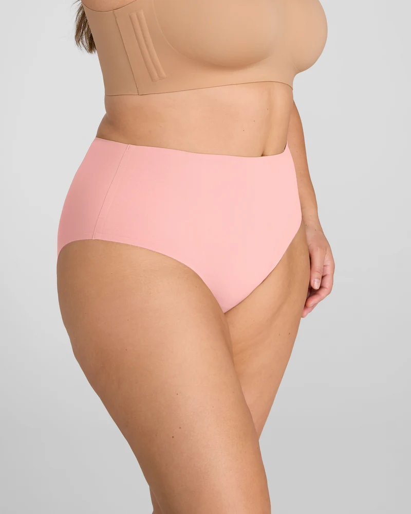 SoftForm Cotton High-Rise Brief
