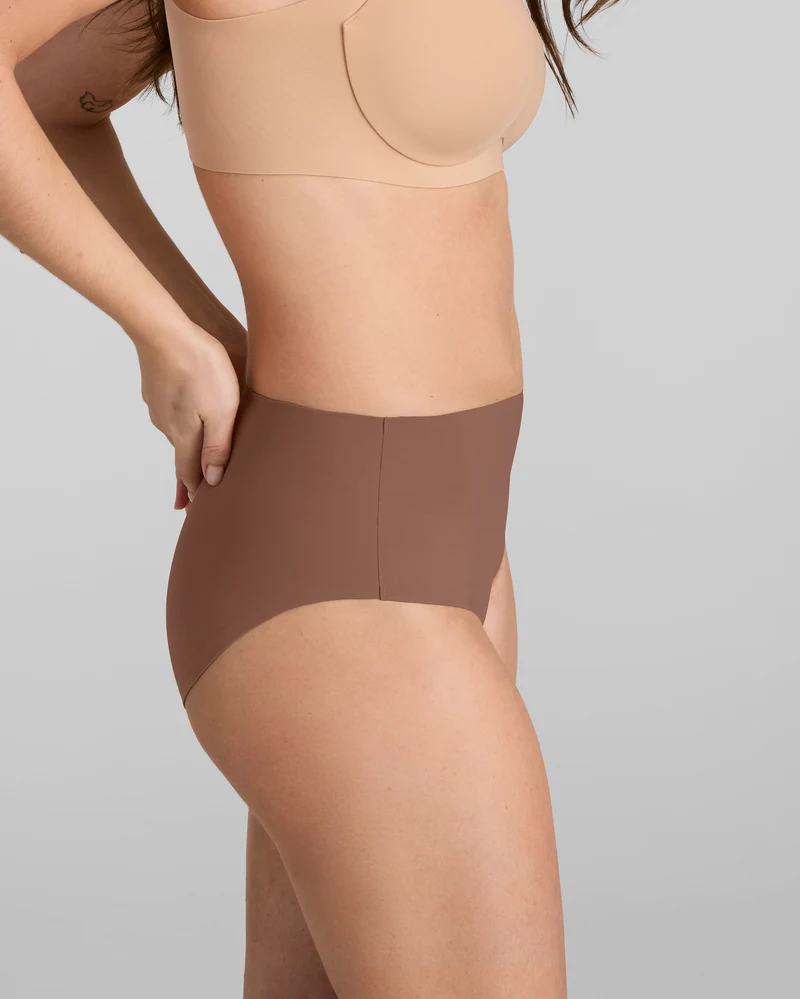 SoftForm Cotton High-Rise Brief