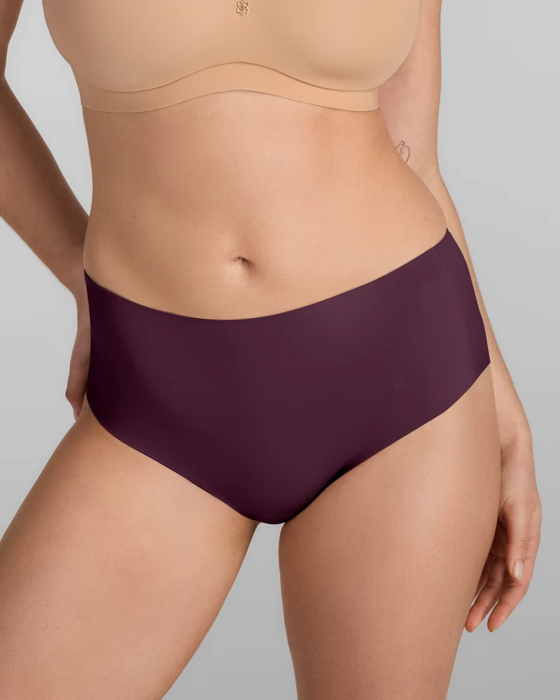 SoftForm Cotton High-Rise Brief
