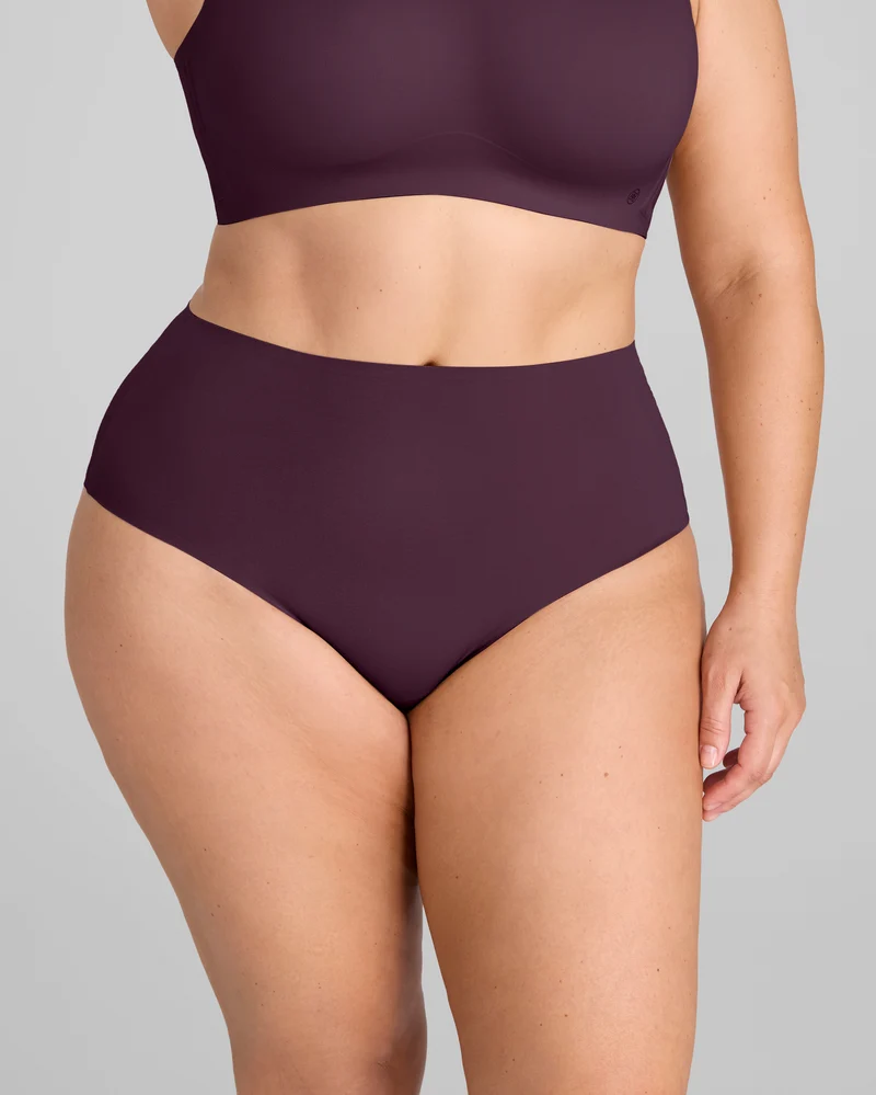SoftForm Cotton High-Rise Brief