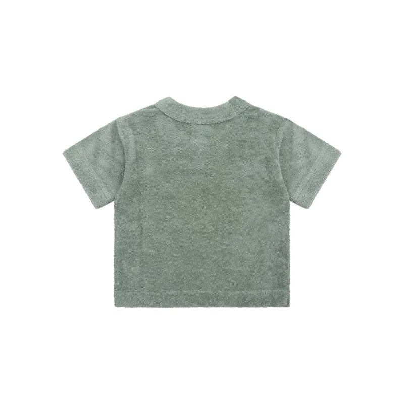 Beach T-Shirt Boys - Terry - Green