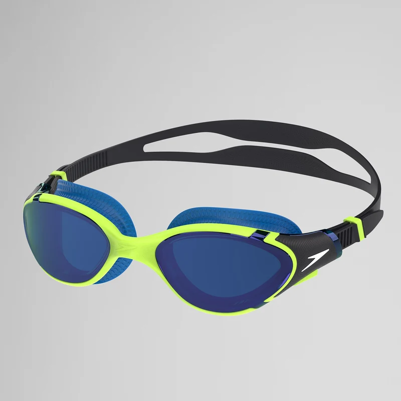 Adult Biofuse 2.0 Mirrored Goggles Green/Blue