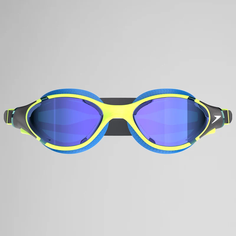 Adult Biofuse 2.0 Mirrored Goggles Green/Blue