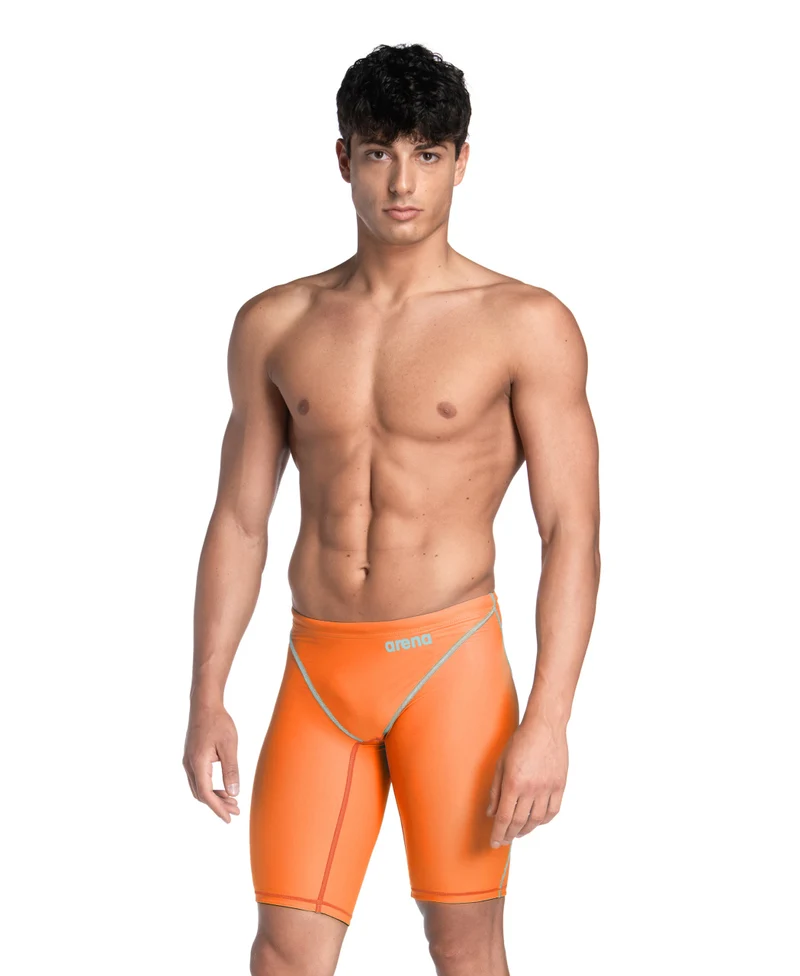 Arena Herren Wettkampfhose Jammer Powerskin ST Next LE Orange Teal