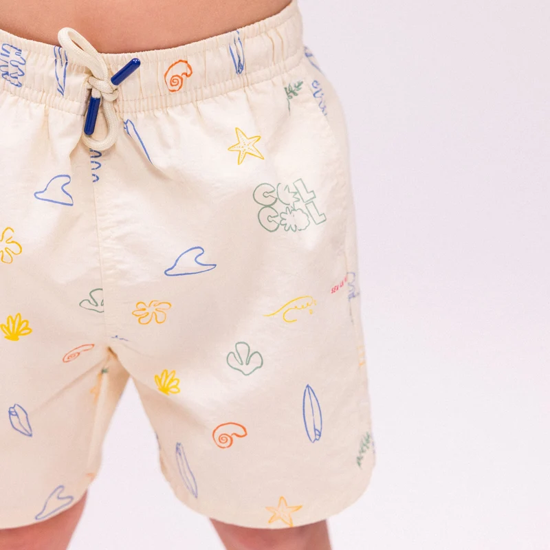 Swim Shorts - Multicolored - Surfer