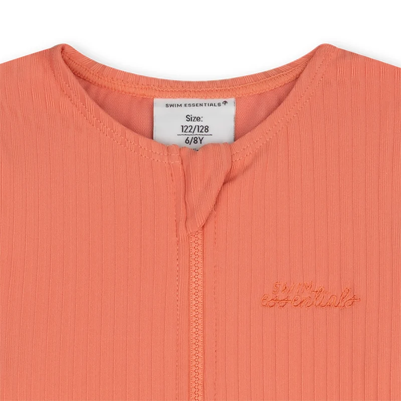 UV Swimsuit Girls With Long Sleeves - Pink - Pink Bay