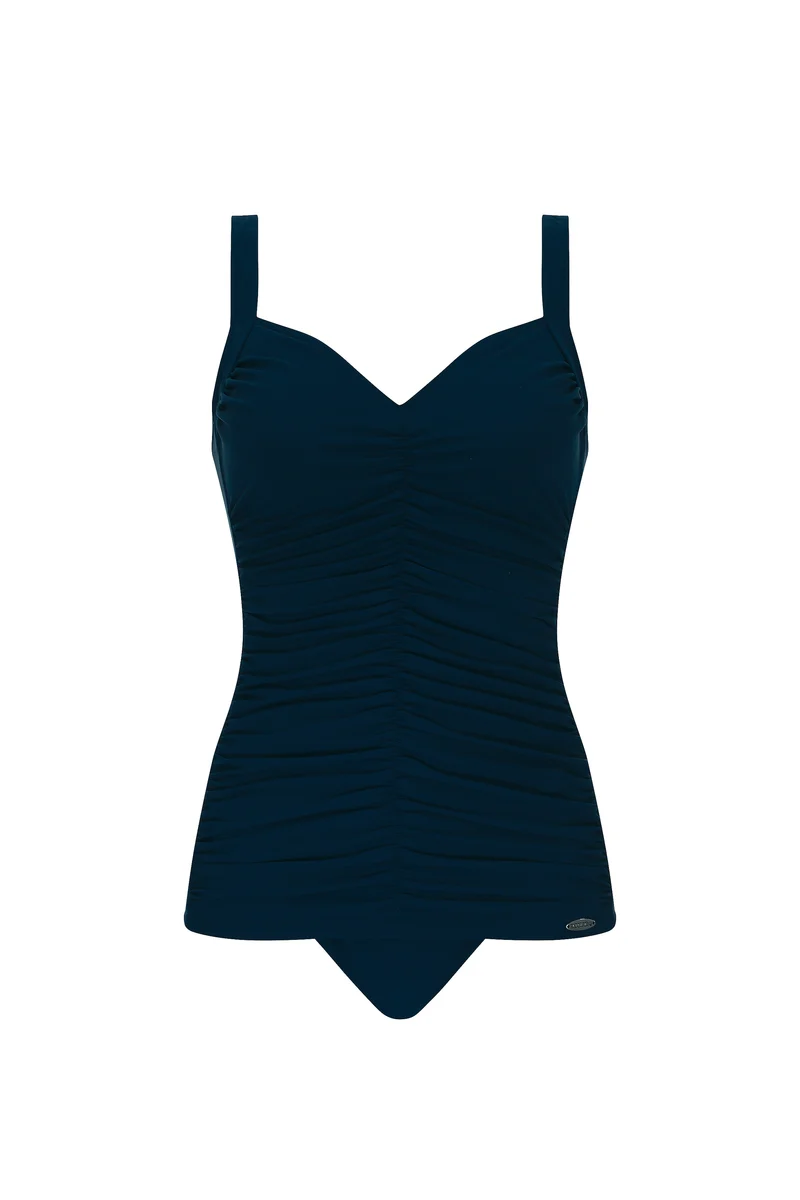 Midnight Edge Ruffle Swimsuit