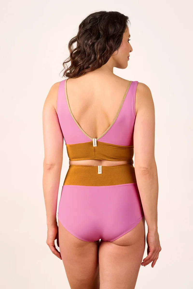 Yoga Top Shine — bronze