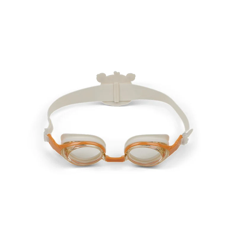 Swimming Goggles - Beige - Leopard