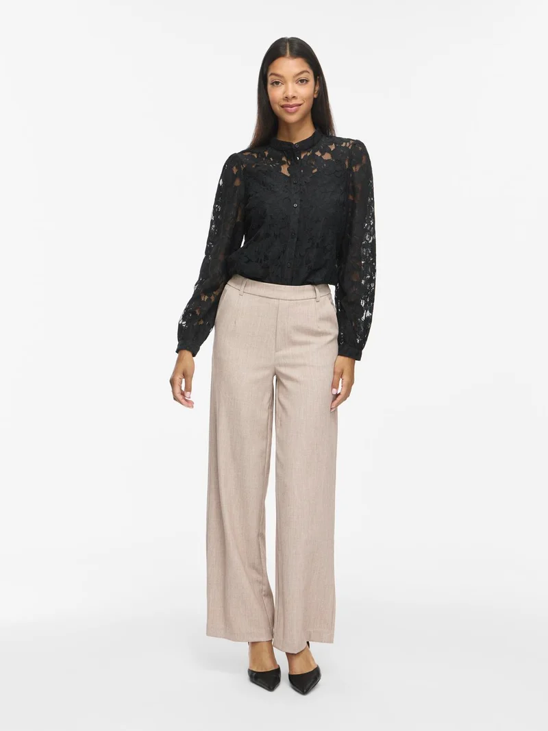 VISALA L/S LACE SHIRT