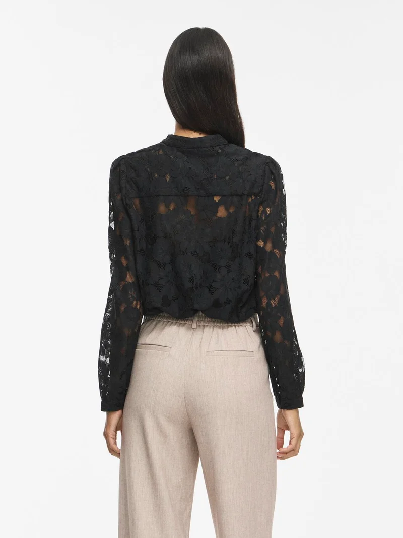 VISALA L/S LACE SHIRT