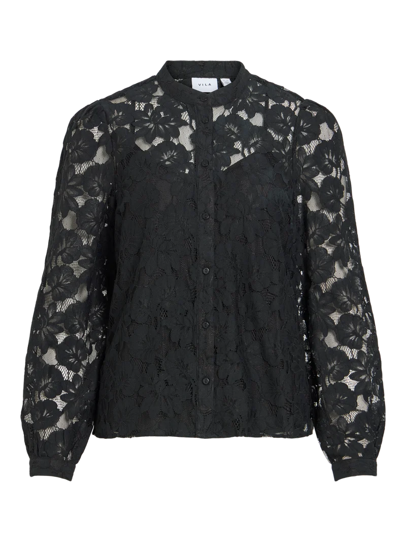 VISALA L/S LACE SHIRT
