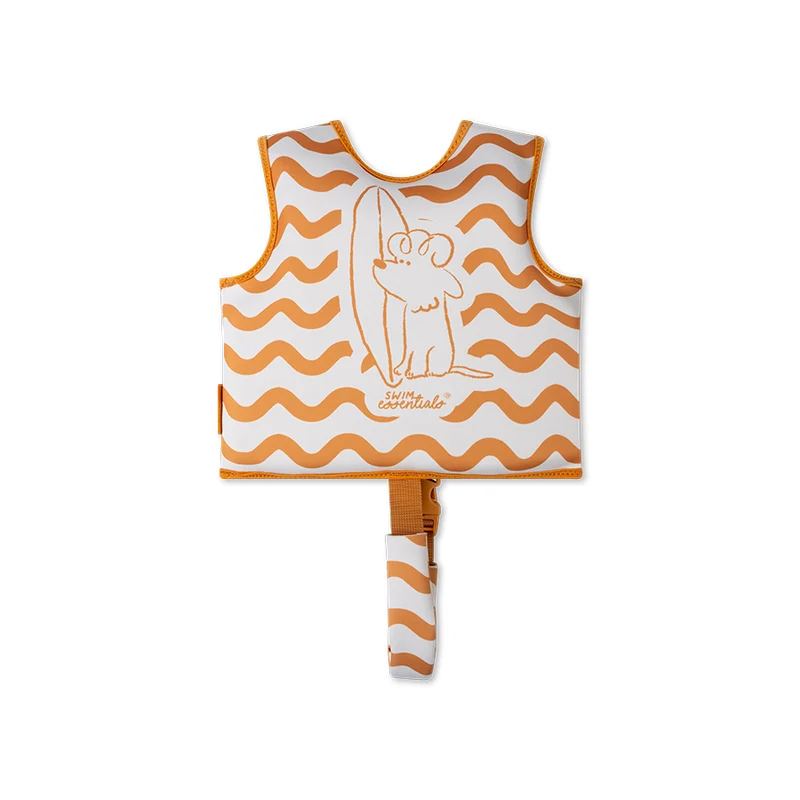Swim Vest - Orange - Surfer