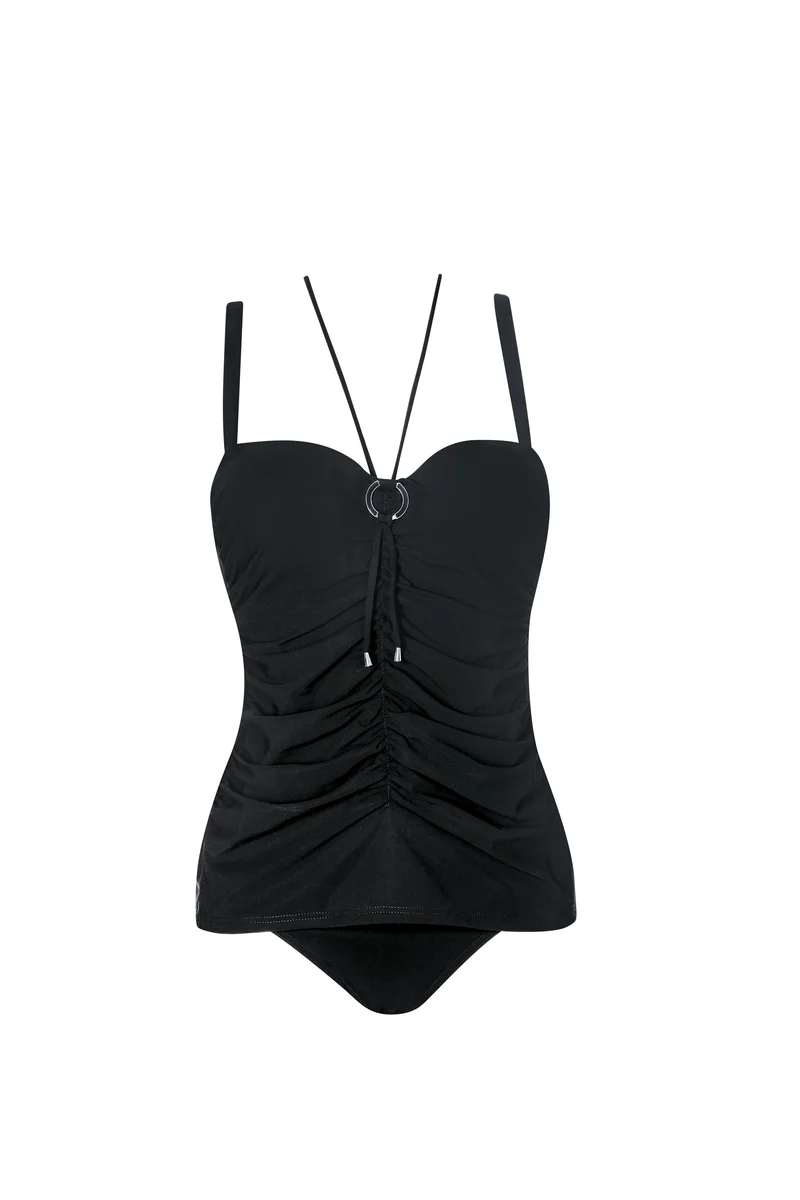 Black Embrace Tankini Set