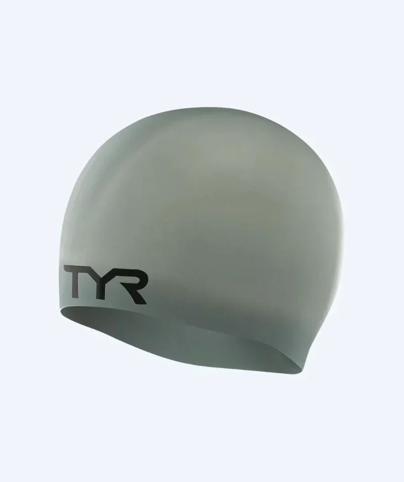 TYR Badekappe - Silicone - Dunkelgrau