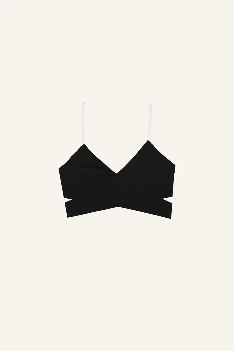 Wrap Top Classics — black-grey-white