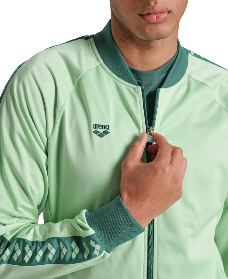Arena Herren Relax IV Jacke Light Green-Mangrove
