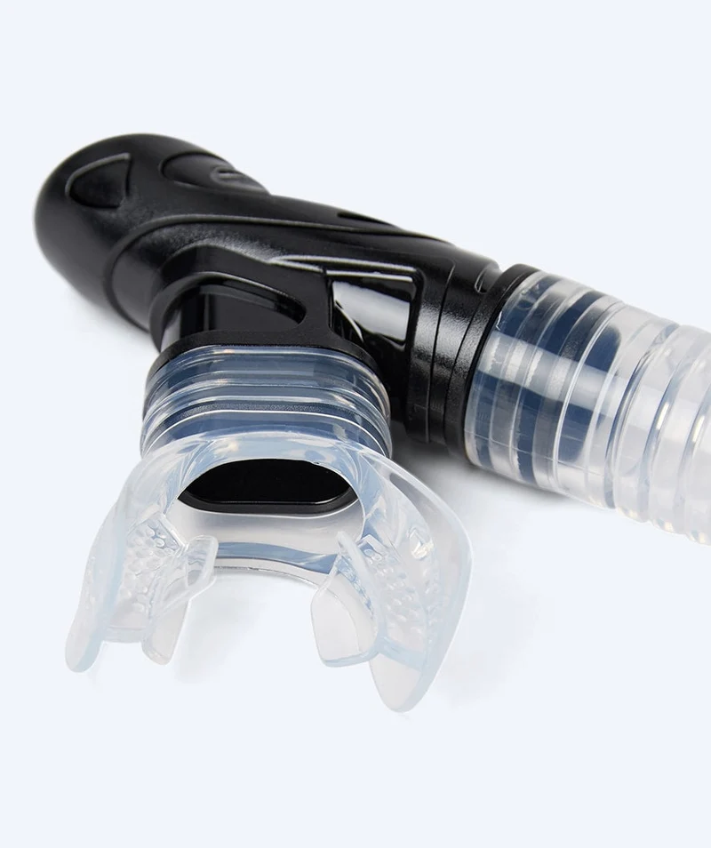 Watery Combo Schnorchelset für Erwachsene - Hudson Full-dry - Schwarz