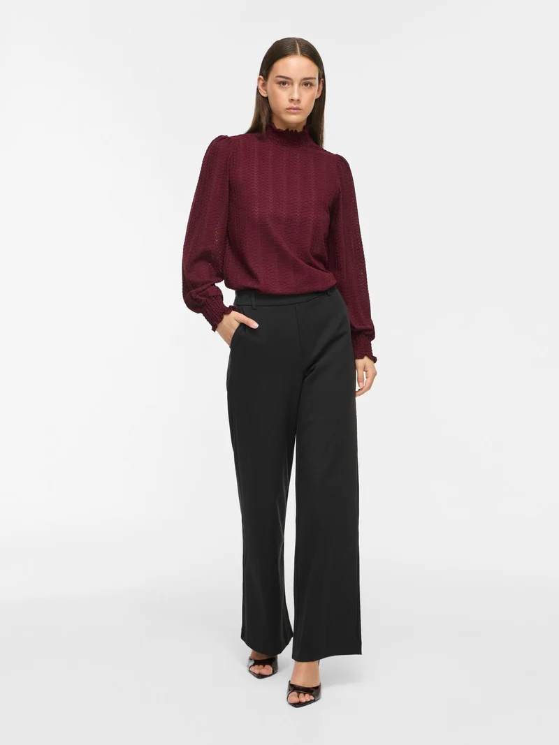 VILYRI L/S SMOCK TOP