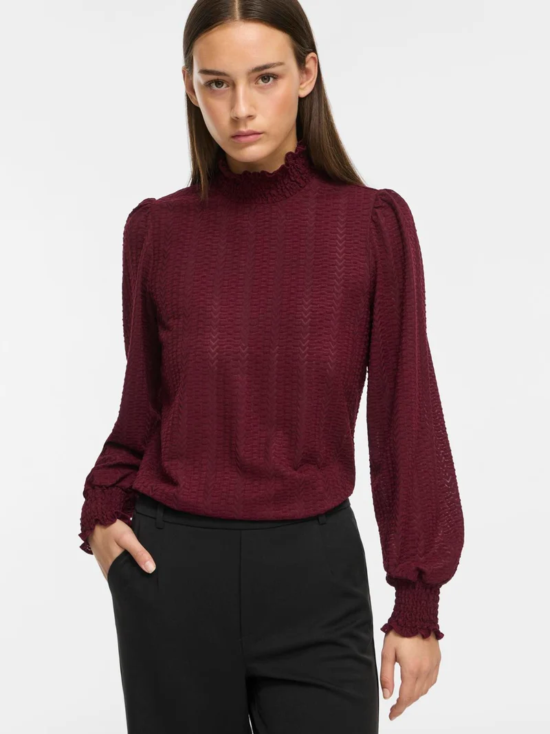 VILYRI L/S SMOCK TOP