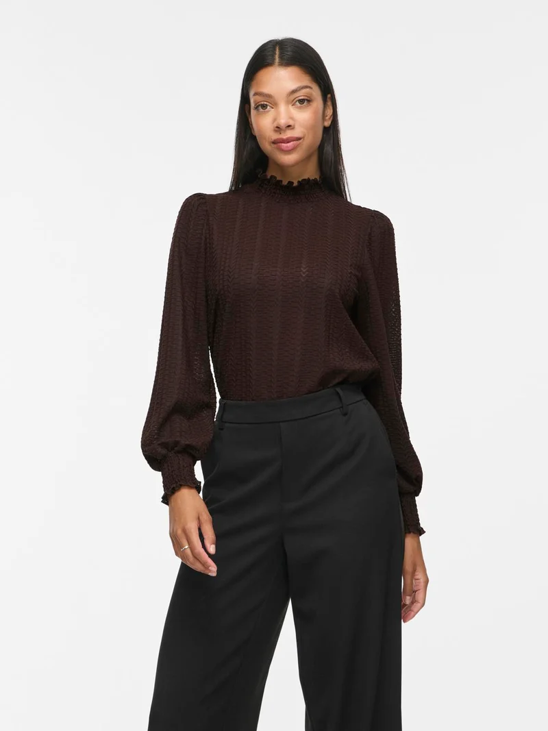 VILYRI L/S SMOCK TOP