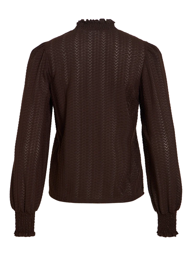 VILYRI L/S SMOCK TOP