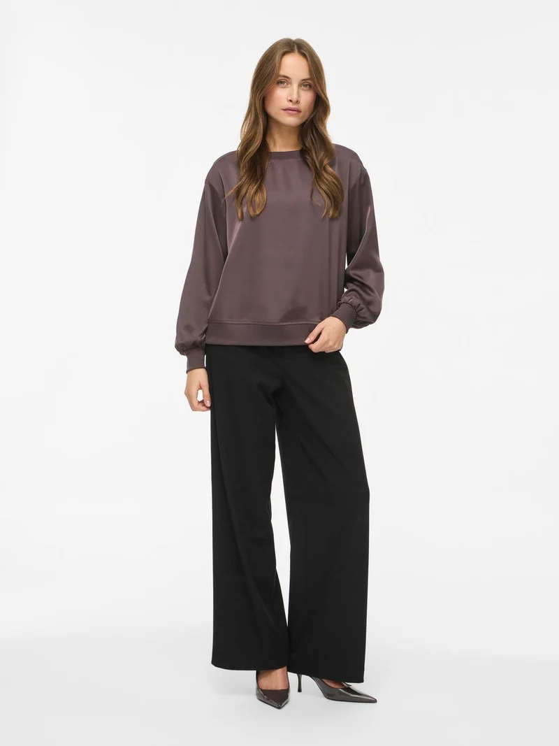 VILISO O-NECK L/S TOP/