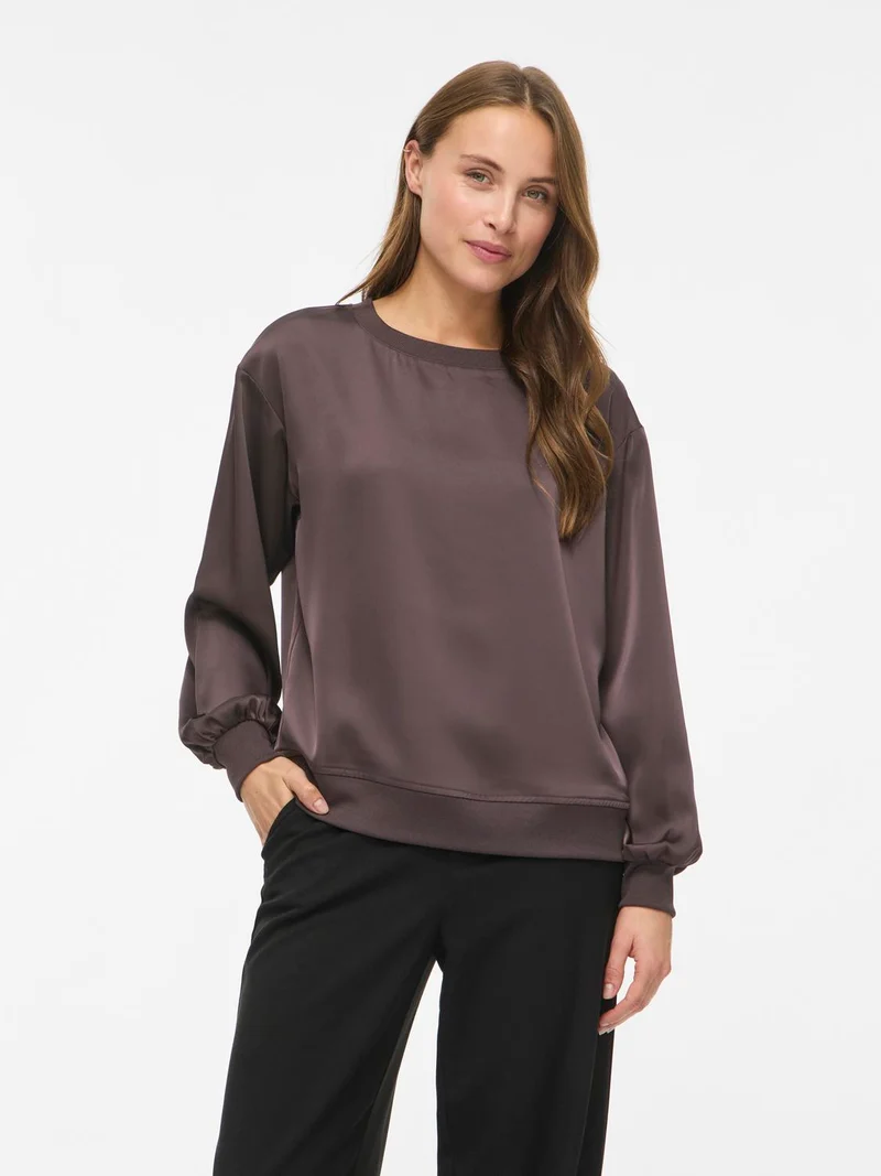 VILISO O-NECK L/S TOP/