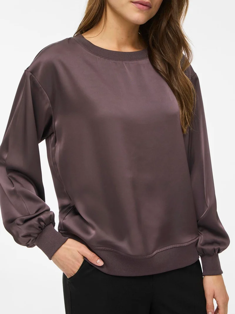 VILISO O-NECK L/S TOP/