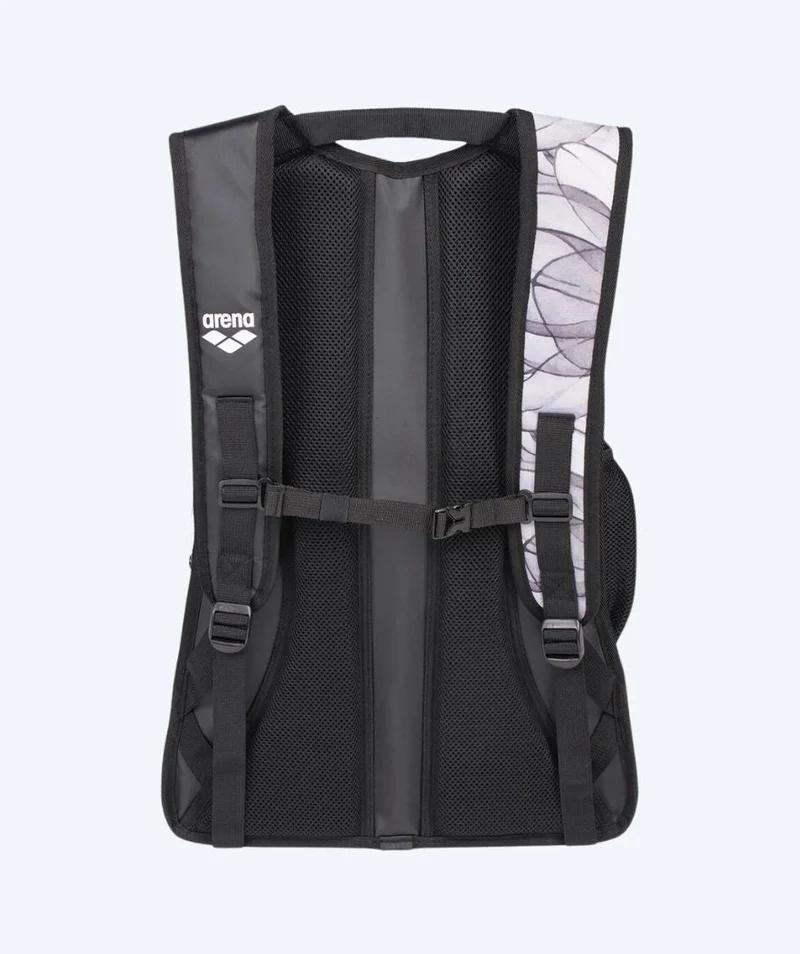 Arena Schwimmrucksack - Fastpack 3.0 40L - Weiß/Schwarz (Limited 2025)