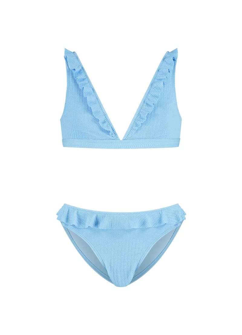 Kids Alaskan Blue ruffle bikiniset