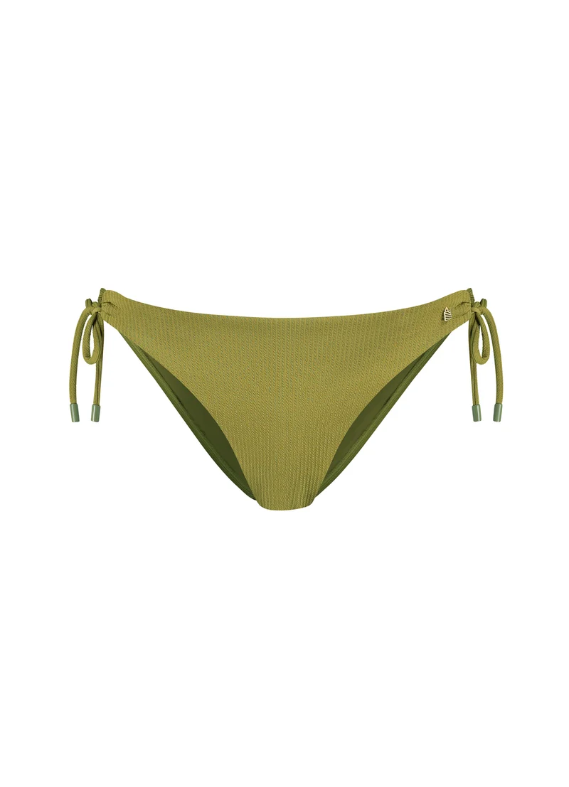 Deep Olive strik bikinibroekje