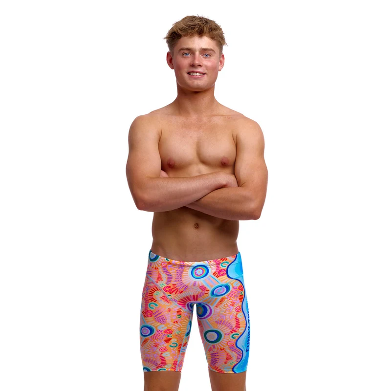 Funky Trunks Boys Fast Training Jammer Kulin Colour