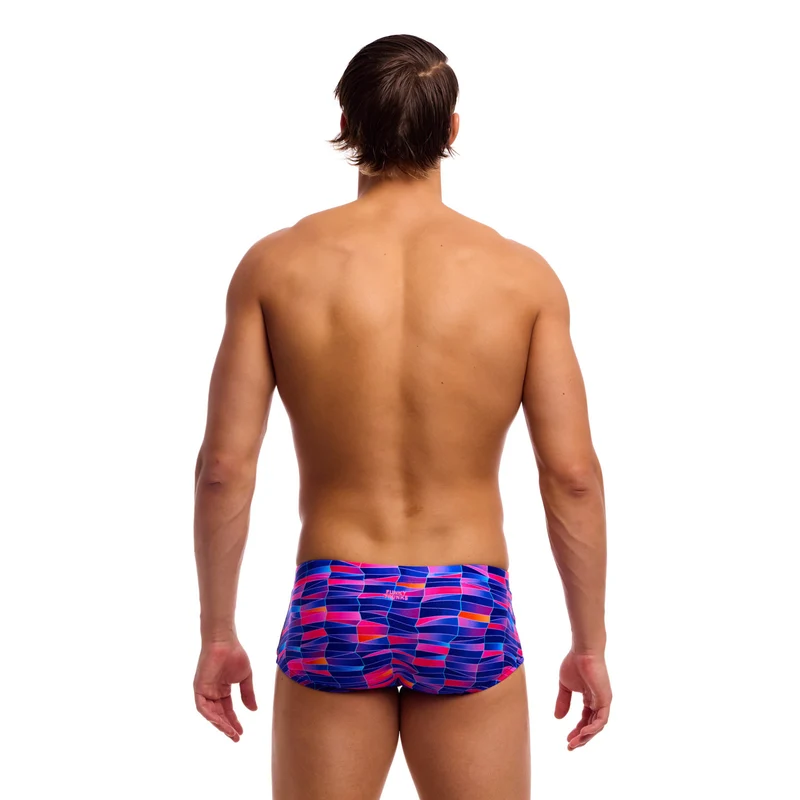 Funky Trunks Herren Classic Trunk Warped Waves